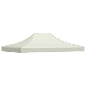 vidaXL peotelgi katus 4 x 3 m, kreemjas, 270 g/m&sup2;