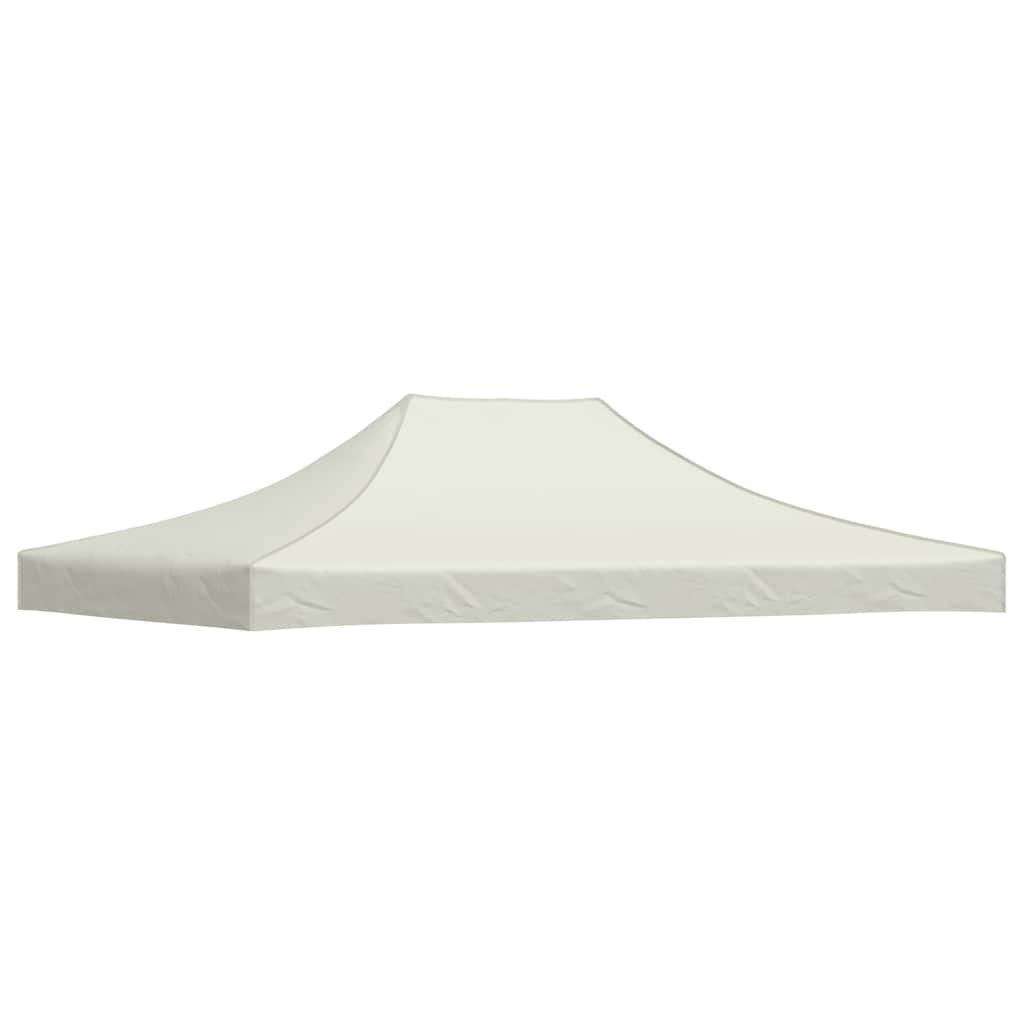 vidaXL Střecha k party stanu 4 x 3 m krémová 270 g/m²