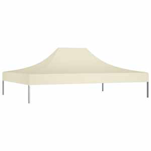 Střecha k party stanu 4 x 3 m krémová 270 g/m² - obrázek 3