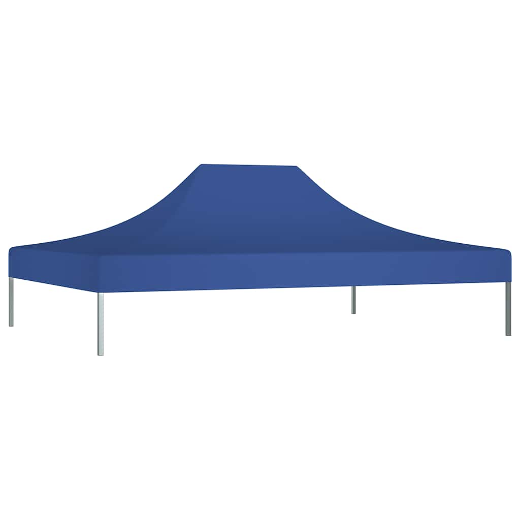 vidaXL Partytentdak 270 g/m² 4x3 m blauw afbeelding