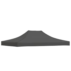 vidaXL peotelgi katus 4 x 3 m, antratsiithall, 270 g/m&sup2;