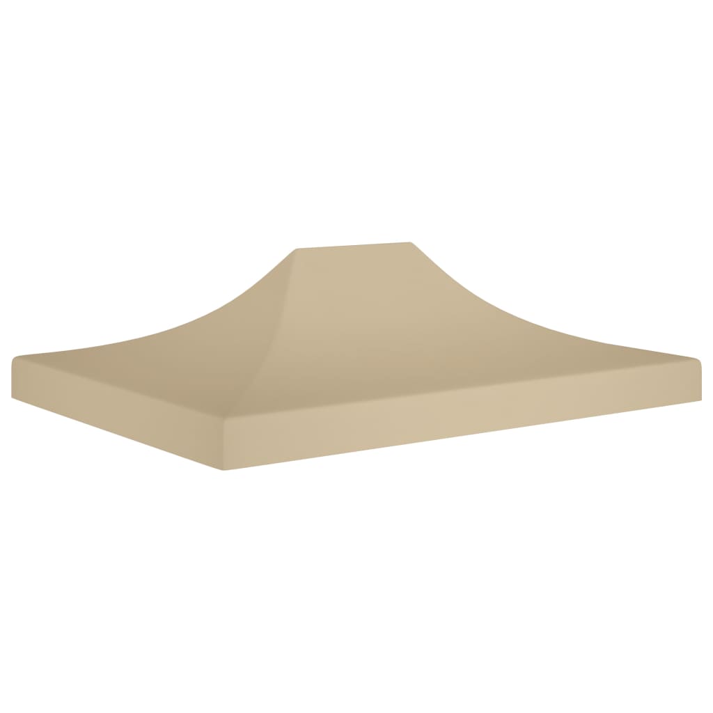 Juhlateltan katto 4×3 m beige 270 g/m²