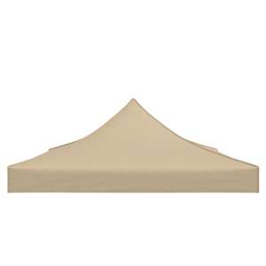 Střecha k party stanu 4 x 3 m béžová 270 g/m² - obrázek 5