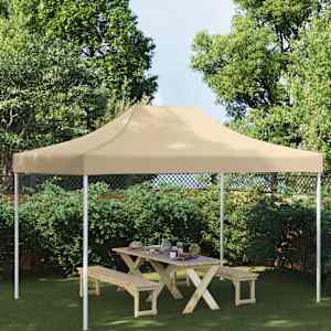 Streha za vrtni šotor 4x3 m bež 270 g/m²