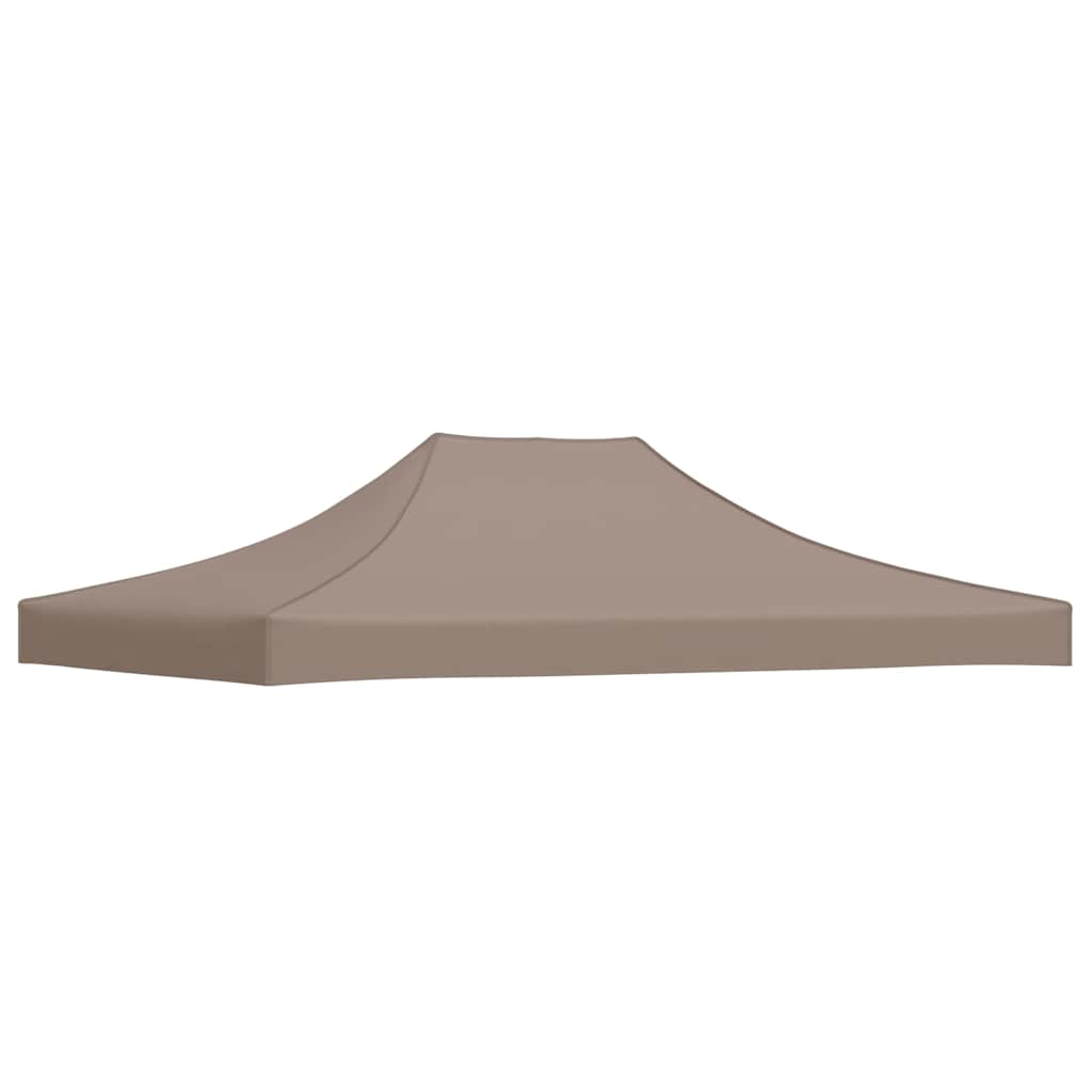 vidaXL Střecha k party stanu 4 x 3 m taupe 270 g/m²