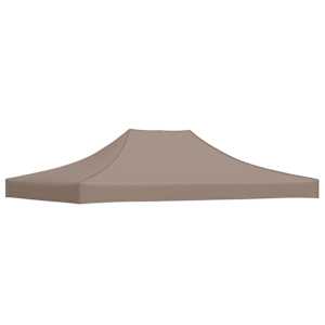 Střecha k party stanu 4 x 3 m taupe 270 g/m² - obrázek 2