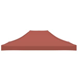 Střecha k party stanu 4 x 3 m cihlová 270 g/m² - obrázek 4