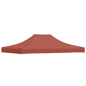 Střecha k party stanu 4 x 3 m cihlová 270 g/m² - obrázek 5