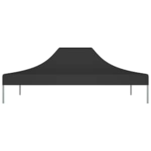 Střecha k party stanu 4 x 3 m černá 270 g/m² - obrázek 3