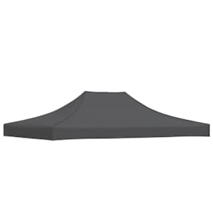 Střecha k party stanu 4,5 x 3 m antracitová 270 g/m² - obrázek 5