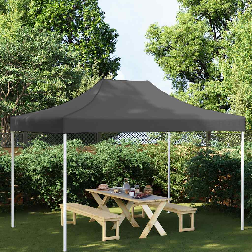 vidaXL Partyzelt-Dach 4,5x3 m Anthrazit 270 g/m²