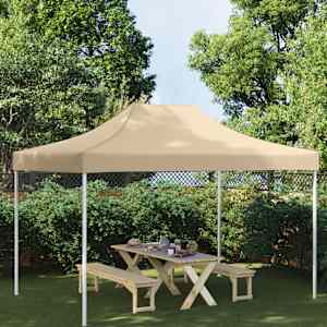 Streha za vrtni šotor 4,5x3 m bež 270 g/m²