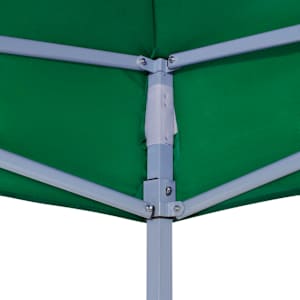 Střecha k party stanu 4,5 x 3 m zelená 270 g/m² - obrázek 6