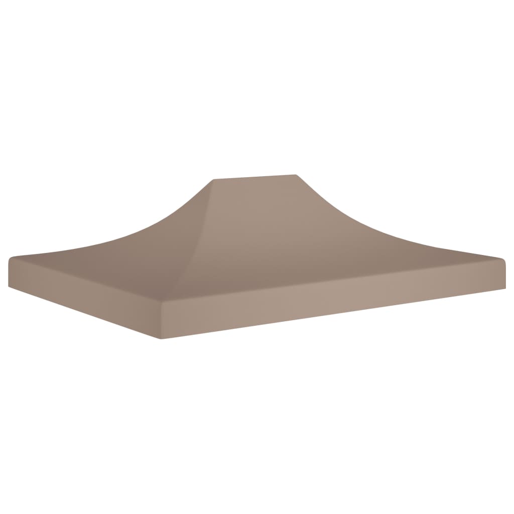 vidaXL Partyzelt-Dach 4,5x3 m Taupe 270 g/m²