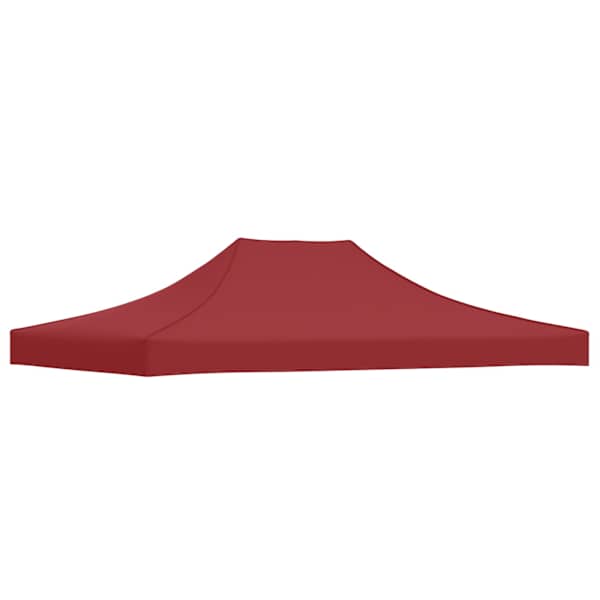 vidaXL peotelgi katus 4,5 x 3 m, tumepunane, 270 g/m&sup2;