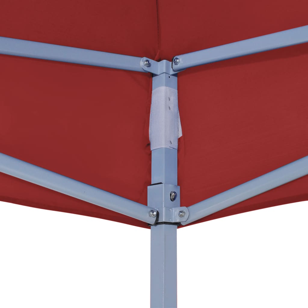 Burgundi vörös tető partisátorhoz 4,5 x 3 m 270 g/m² 