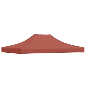 Střecha k party stanu 4,5 x 3 m cihlová 270 g/m² - obrázek 2