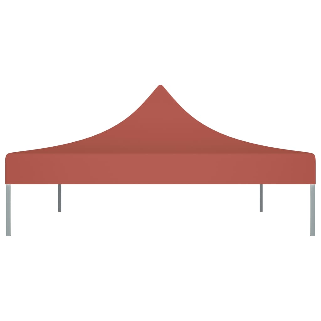 Partyzelt-Dach 4,5×3 m Terrakotta-Rot 270 g/m² kaufen