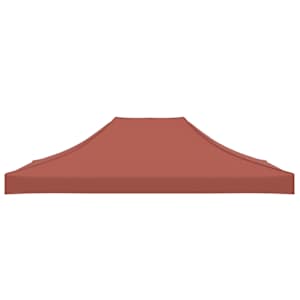 Střecha k party stanu 4,5 x 3 m cihlová 270 g/m² - obrázek 4