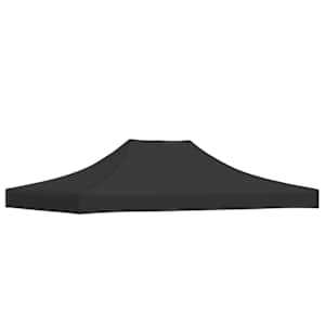 Střecha k party stanu 4,5 x 3 m černá 270 g/m² - obrázek 2