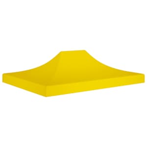 vidaXL peotelgi katus 4,5 x 3 m, kollane, 270 g/m&sup2;