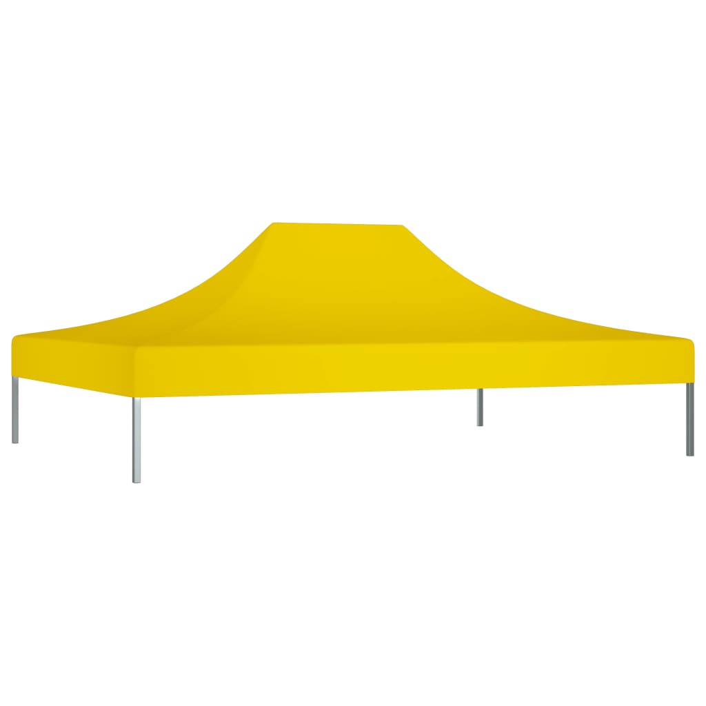 

vidaXL Partytentdak 270 g/m² 4,5x3 m geel