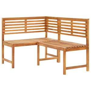 4dílný bistro set masivní akáciové dřevo - obrázek 6
