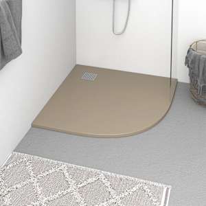 Kad za tuš SMC rjava 90x90 cm