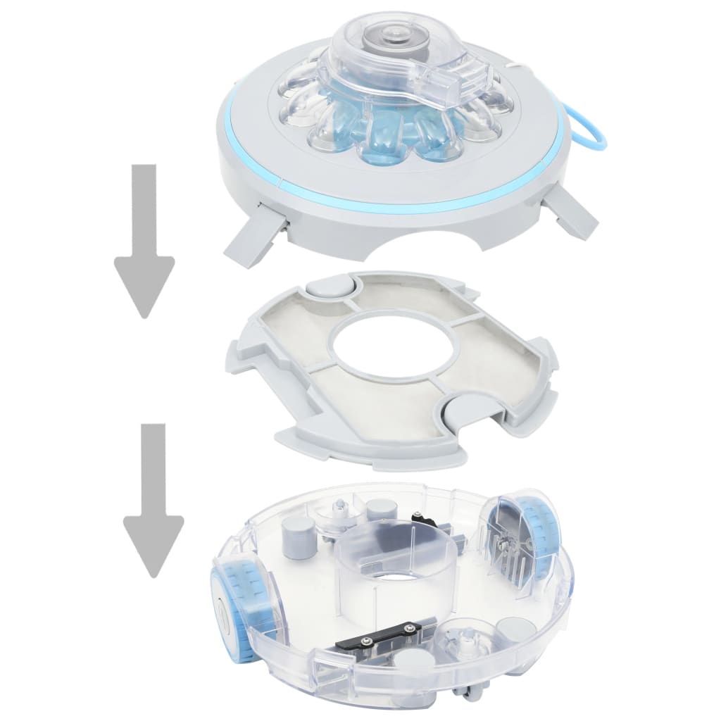 Thumbnail - vidaXL Poolroboter Poolreiniger Kabellos 27 W