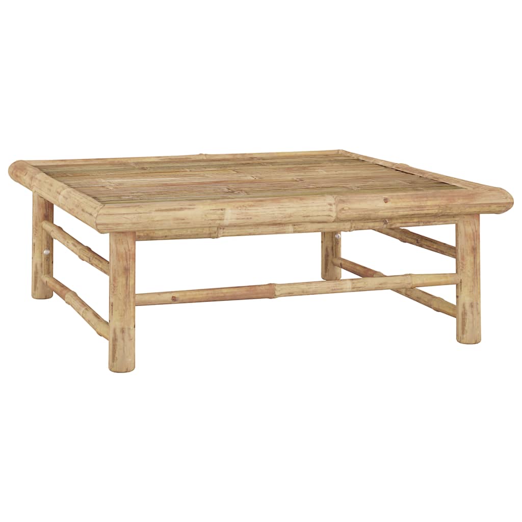 Thumbnail - vidaXL 9-tlg. Garten-Lounge-Set mit Dunkelgrauen Kissen Bambus