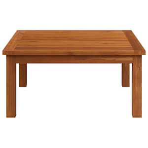 vidaXL Table de salon de jardin 63x63x30 cm Bois solide d'acacia