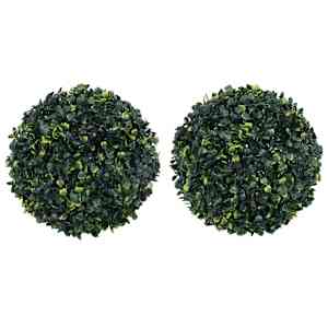 Umělé buxus koule 2 ks 45 cm