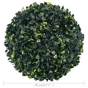 Umělé buxus koule 2 ks 45 cm - obrázek 4