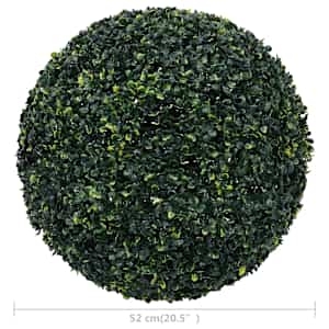 Umělé buxus koule 2 ks 52 cm - obrázek 4