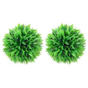 Umetni pušpani okrogli 2 kosa 20 cm