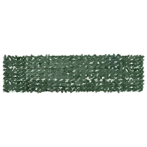 vidaXL r&otilde;dusirm, tumerohelised lehed, 300 x 75 cm