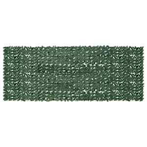 Balkonsko platno s temno zelenim listjem 400x150 cm