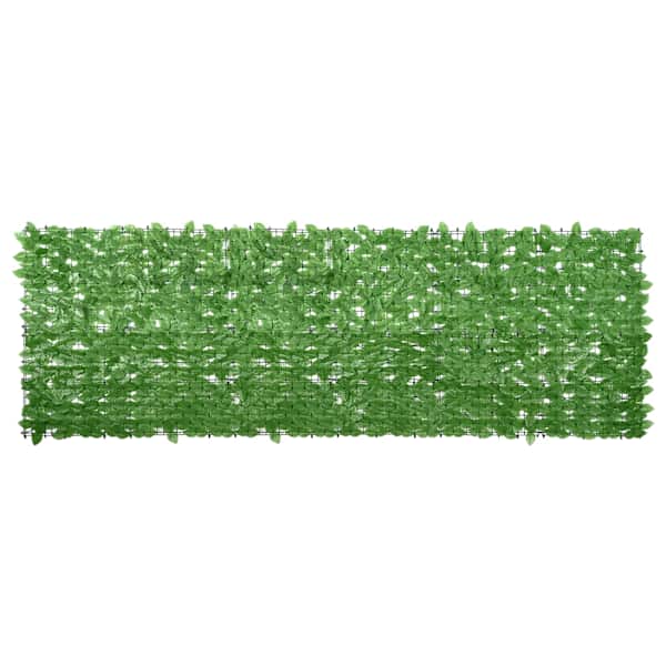 vidaXL r&otilde;dusirm, rohelised lehed, 300 x 100 cm