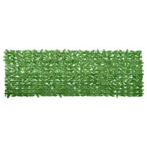 Balkónová zástěna se zelenými listy 300 x 100 cm - obrázek 1