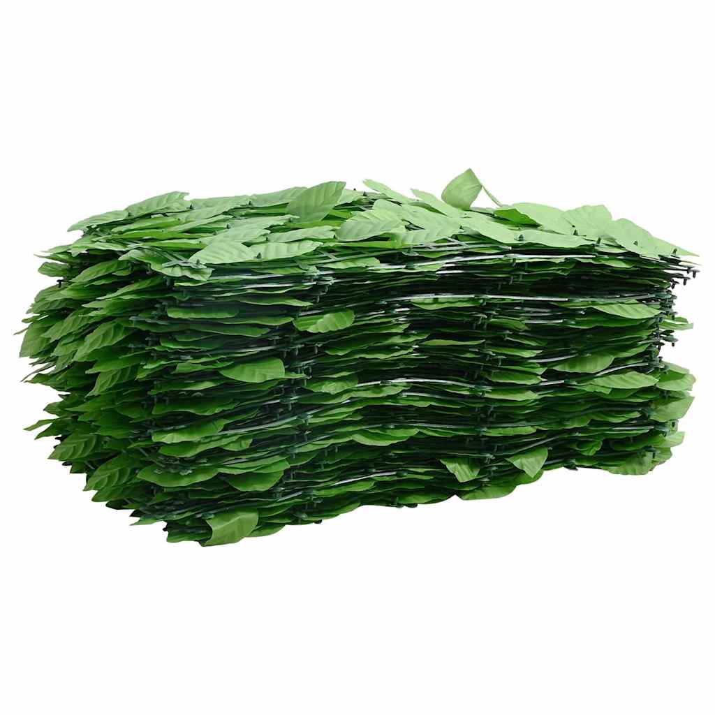 Thumbnail - vidaXL Balkon-Sichtschutz mit Grünen Blättern 500x100 cm