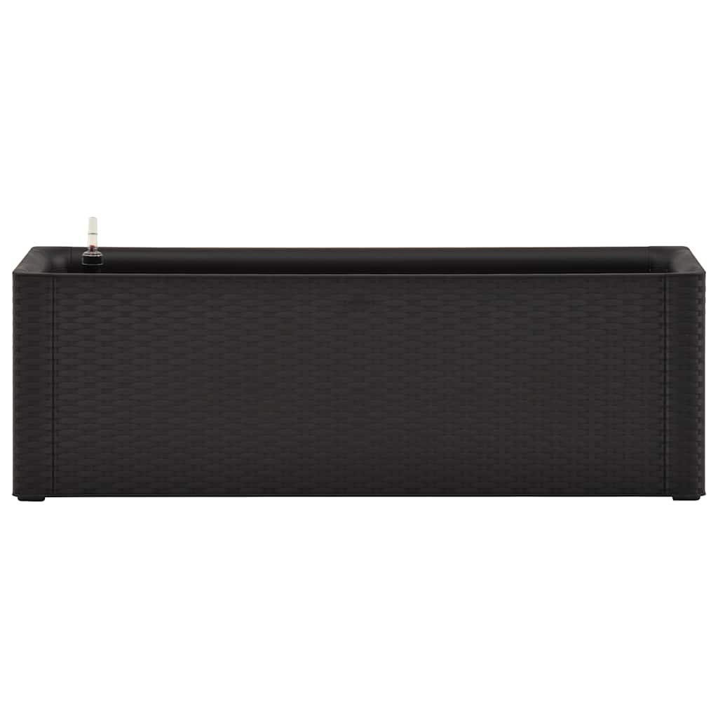 vidaXL antracitszürke kerti magaságyás öntözőrendszerrel 100x43x33cm