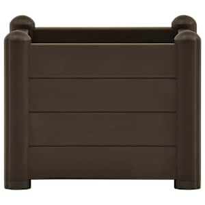 Vyvýšený záhon PP mocha 43 x 43 x 35 cm - obrázek 3