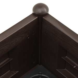 Vyvýšený záhon PP moka 100 x 43 x 35 cm - obrázek 5