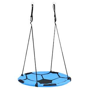Houpačka hnízdo ve tvaru fotbalového míče 100 cm - obrázek 3