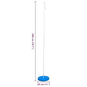 Houpací talíř 200 cm modrý - obrázek 5