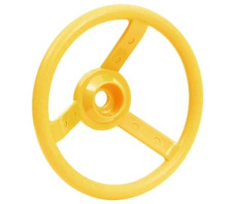 vidaXL Set accesorii pentru turn de joacă, galben