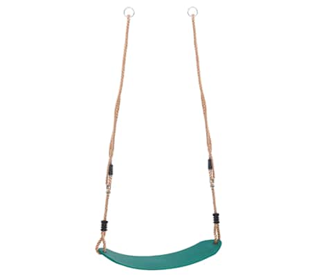 vidaXL Παιδική Κούνια Πράσινη