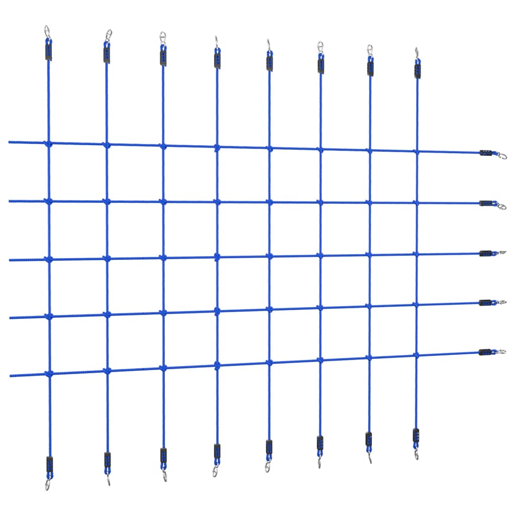 vidaXL Plasă de cățărat, albastru, 200×150 cm vidaXL