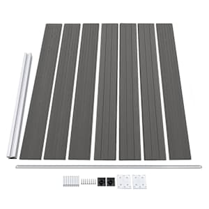 Plotový dílec WPC 175 x 146 cm šedý - obrázek 6