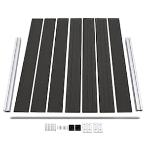 Plotový dílec WPC 180 x 146 cm černý - obrázek 6